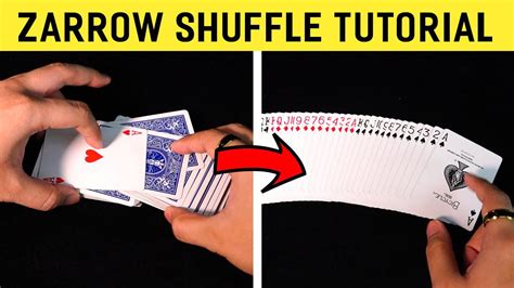 Card Tricks: Zarrow Shuffle - 7 Magic Inc