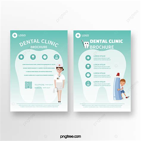 Dental Clinic Brochure Template Download on Pngtree