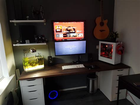 Proud of my setup :) any thoughts? Top monitor used for xbox, the ...