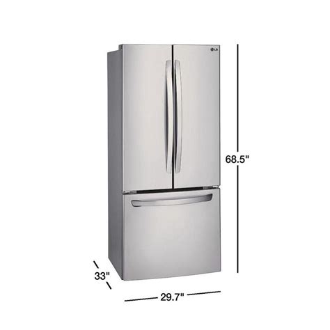 the refrigerator is tall and has two doors