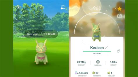 How To Catch Shiny Kecleon In Pokemon Go - Gameinstants