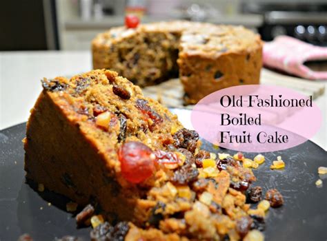 old fashioned fruit cake recipe