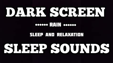 Heavy Rain and Thunder for Sleeping Black Screen | Goodbye Insomnia in ...