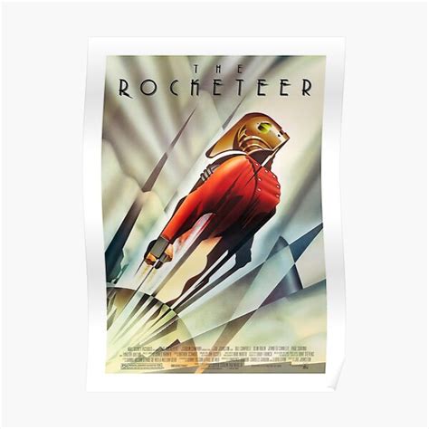 "The Rocketeer movie poster" Poster for Sale by auswr20000 | Redbubble