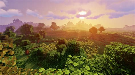 Sunrise with Sildurs Vibrant Shaders : r/Optifine