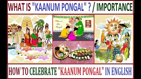 What is "Kaanum Pongal" ?/ Importance/ How to celebrate "Kaanum Pongal ...