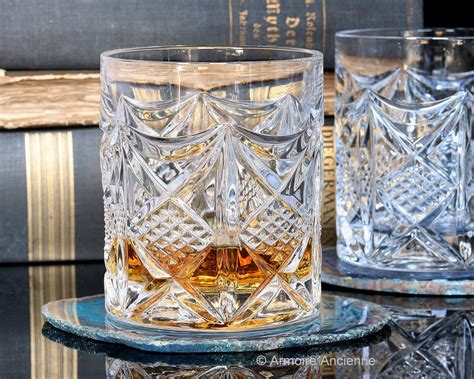 Vintage crystal whiskey glasses - uupastor