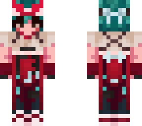 kiriko kamori ~ OW2 | Minecraft Skin