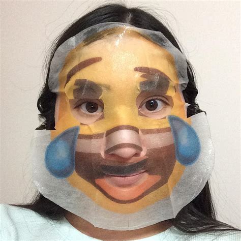 Creepy Emoji Face Masks That Are Both Hilarious and Actually Good For Your Skin