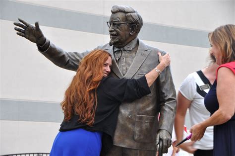 SLIDESHOW: Colonel Sanders statue unveiled during ceremony | News | thetimestribune.com