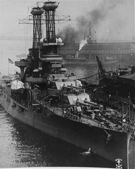 BB 29 USS North Dakota, Brooklyn Navy Yard, unknown date [2750x3443 ...