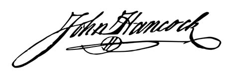 John Hancock Signature - Openclipart