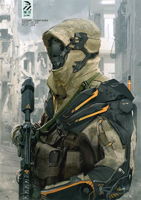 Future Military Armor Suits | Stunning Sci-Fi Military Cyborg Art | guns | Pinterest | Military ...