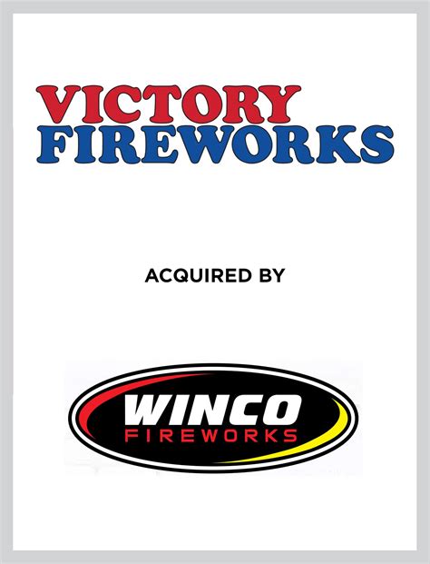 Cherry Tree Advises Victory Fireworks on its Sale to Winco Fireworks - Cherry Tree & Associates