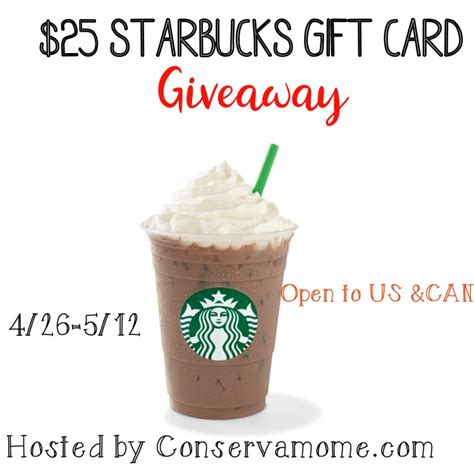 25 starbucks gift card giveaway | Budget Earth