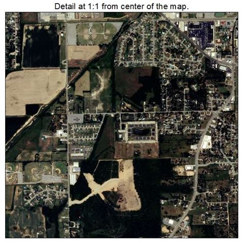 Aerial Photography Map of Paragould, AR Arkansas