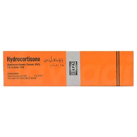 Hydrocortisone Cream 1 Percent