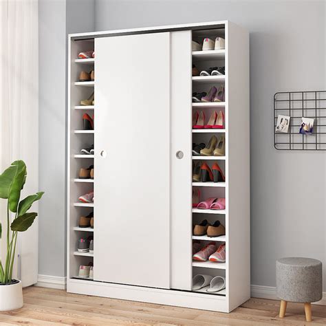 Shoe Cabinet Sliding Door Multi Storey Large Capacity Household Door ...