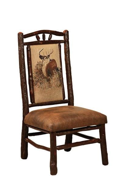 Rustic Hickory Wood Chair from DutchCrafters Amish Furniture