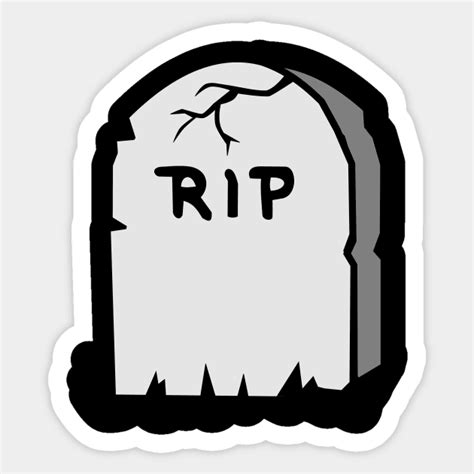 RIP - Rip - Sticker | TeePublic