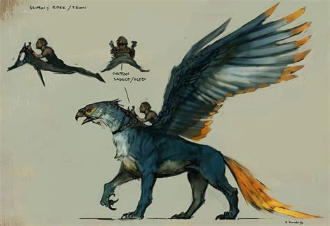 Fantasy creatures art, Mythical creatures art, Fantasy beasts