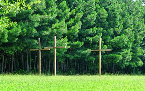 Three Wood Crosses Photograph by Darryl Brooks - Fine Art America