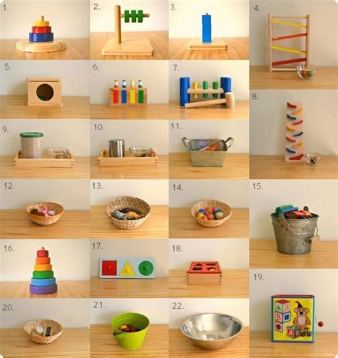 Montessori Infant Materials - 17 months | Montessori toddler, Montessori toddler activities ...