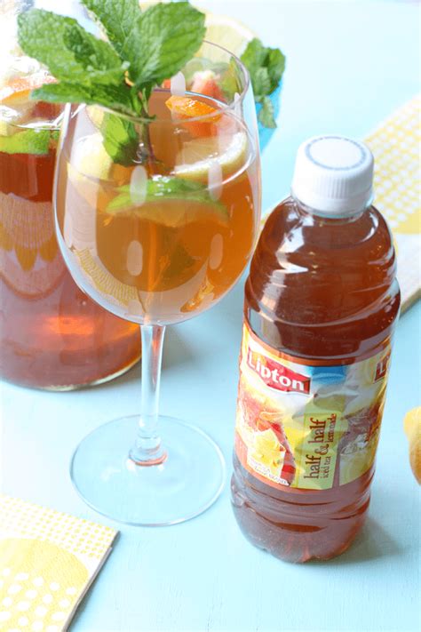 {Recipe} Citrus Iced Tea Sangria! | Pizzazzerie