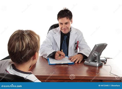 Paediatrician Doctor with Child Stock Image - Image of health, healthcare: 4472445