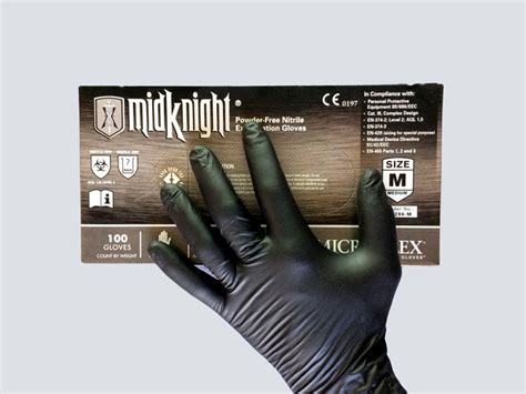 Gloves – Nitrile (Black) - Large - A-1 Medical Integration