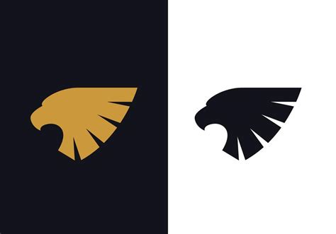 eagle head logo design 7916159 Vector Art at Vecteezy