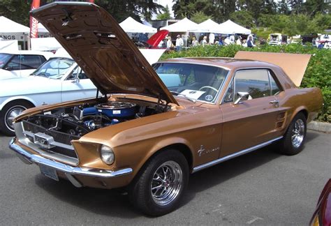 Burnt Amber 1967 Ford Mustang Hardtop