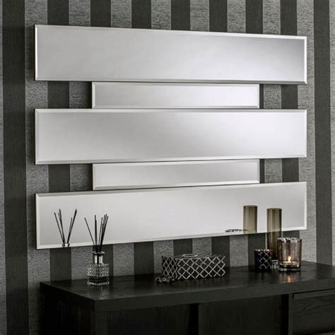 Bevelled Contemporary Quad Wall Mirror | HomesDirect365