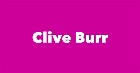 Clive Burr - Spouse, Children, Birthday & More