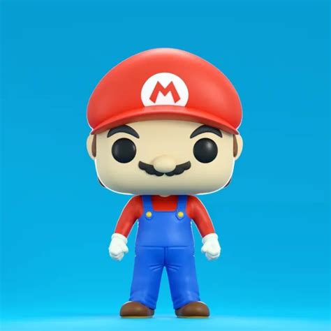 CUSTOM FUNKO POP! Super Mario Bros 3D Printed Figure Super Nintendo $69.00 - PicClick