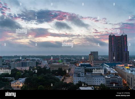 San Antonio Skyline Stock Photo - Alamy