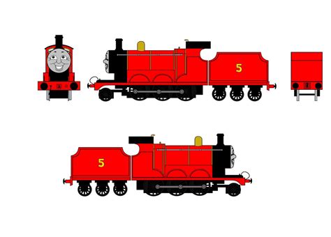 James The Red Engine Drawings by Glasolia1990 on DeviantArt