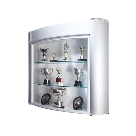 Showcase Wall Mounted Glass Display Case Cabinet - Glass Designs