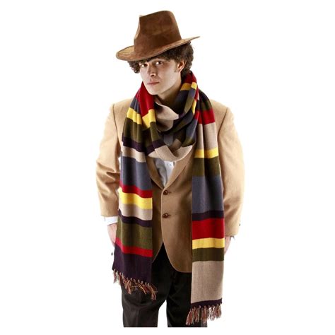 Dr. Doctor WHO Multi Colored Striped 12' Foot DELUXE SCARF Licensed NEW ...