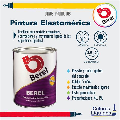 Pintura Elastomerica Acrilica Galon Berel | Maxi Constructor