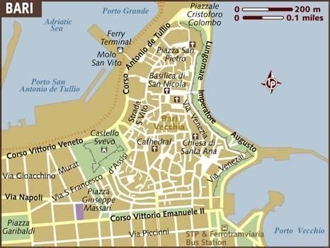 Bari (Italy) cruise port schedule | CruiseMapper