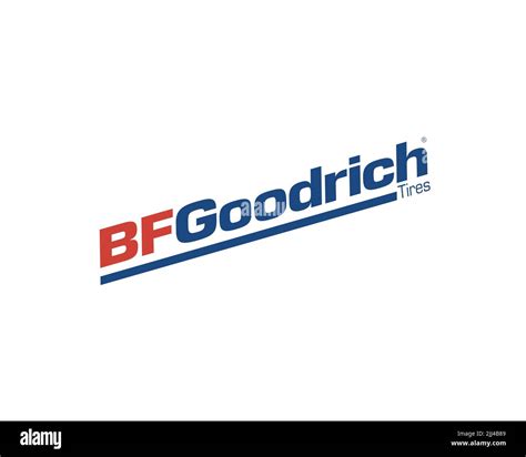 BFGoodrich, rotated logo, white background Stock Photo - Alamy