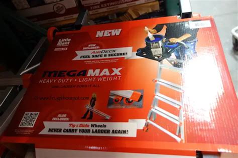 Costco Sale: Little Giant MegaMax M17 Ladder $119.99 | Frugal Hotspot