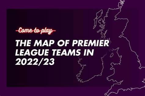 Interactive Map And Logos of ALL EPL Teams [2023/24]