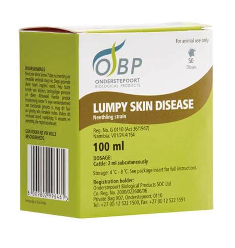 Lumpy Skin Disease (OBP) – AgriVet Bloemfontein