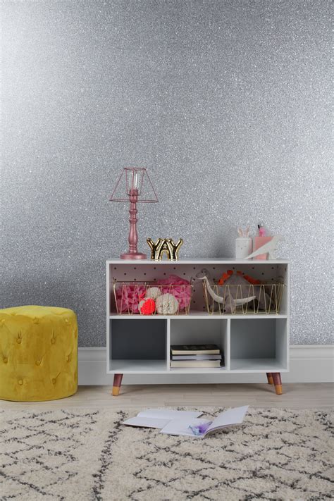 Rust-Oleum Ultra Shimmer Silver Glitter - 750ml | Dipped furniture, Glitter paint for walls ...