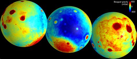 NASA gravity field map of our moon : r/MapPorn