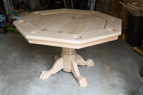 Octagon Poker Table (Part 5: Finishing It Up) | Brian Nelson