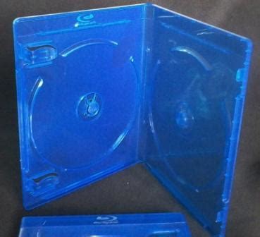 7mm Blu-ray DVD Case, Crystal Clear Single and Double Bluray Boxes