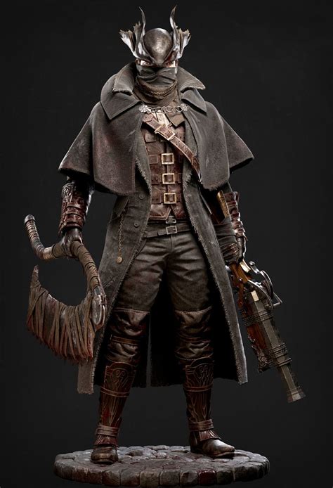 Bloodborne Hunter, Andres Zambrano on ArtStation at https://www ...